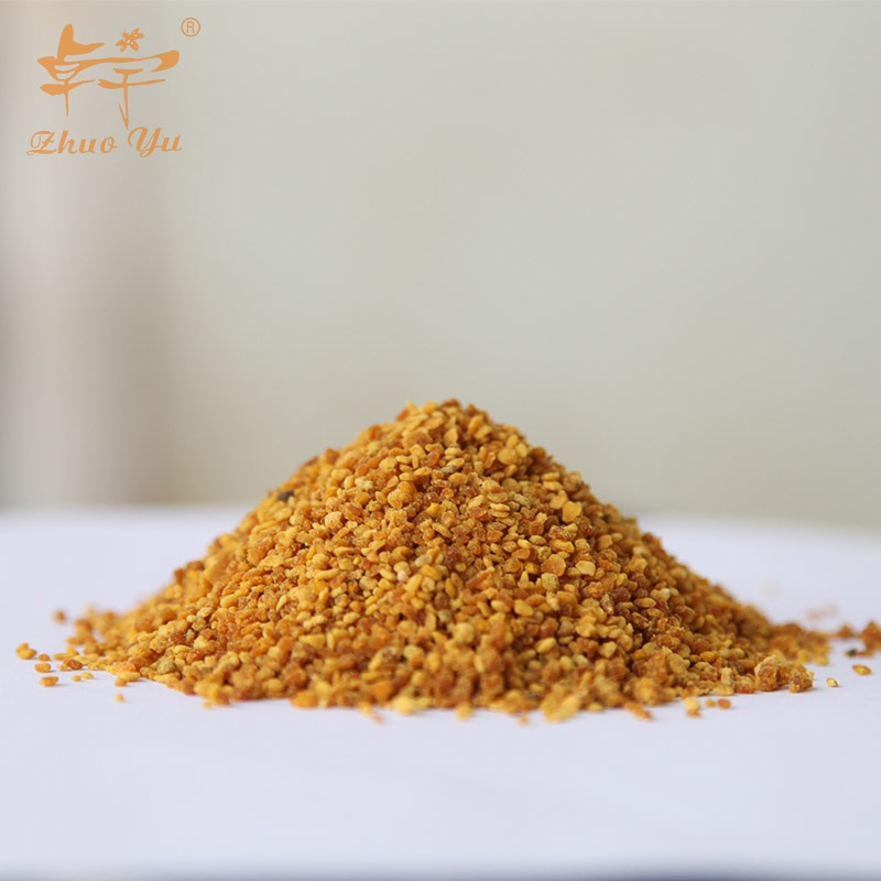 Factory Wholesale Natural Fresh New Harvest Organic Pure Bulk Superfood Granules Raw Bee Honey Pollen Powder