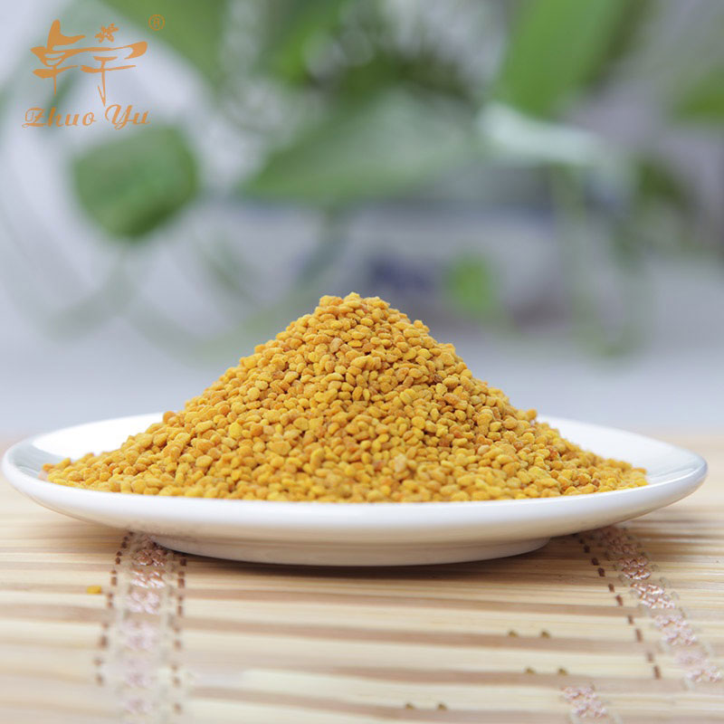 Factory Wholesale Natural Fresh New Harvest Organic Pure Bulk Superfood Granules Raw Bee Honey Pollen Powder