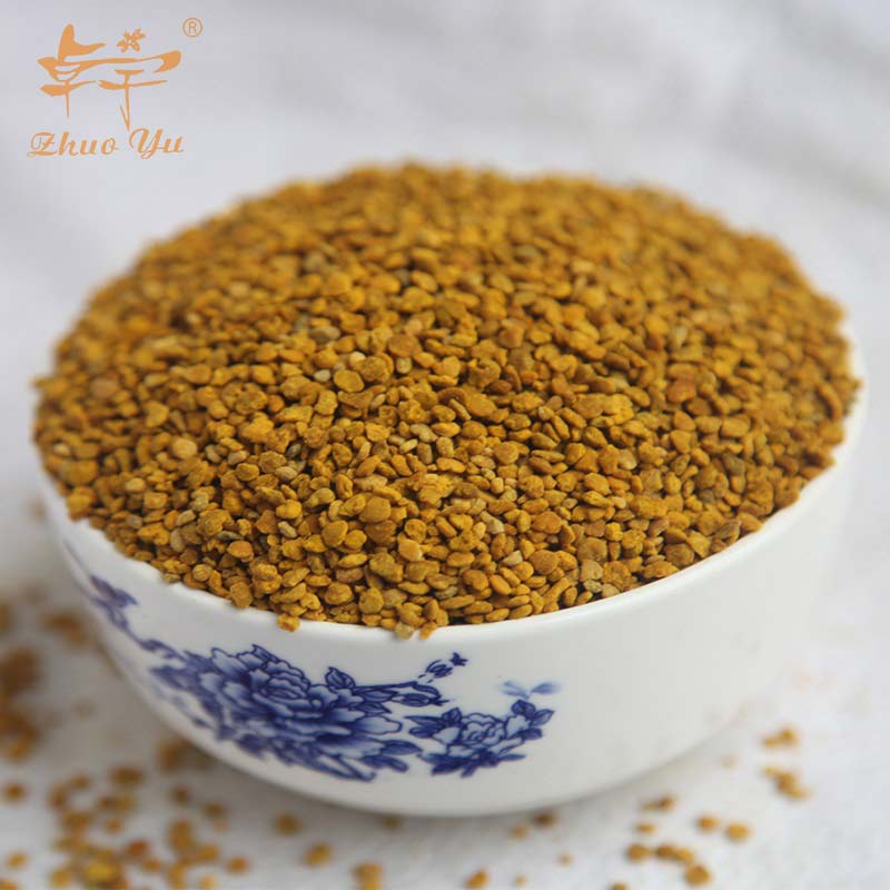 Factory Wholesale Natural Fresh New Harvest Organic Pure Bulk Superfood Granules Raw Bee Honey Pollen Powder