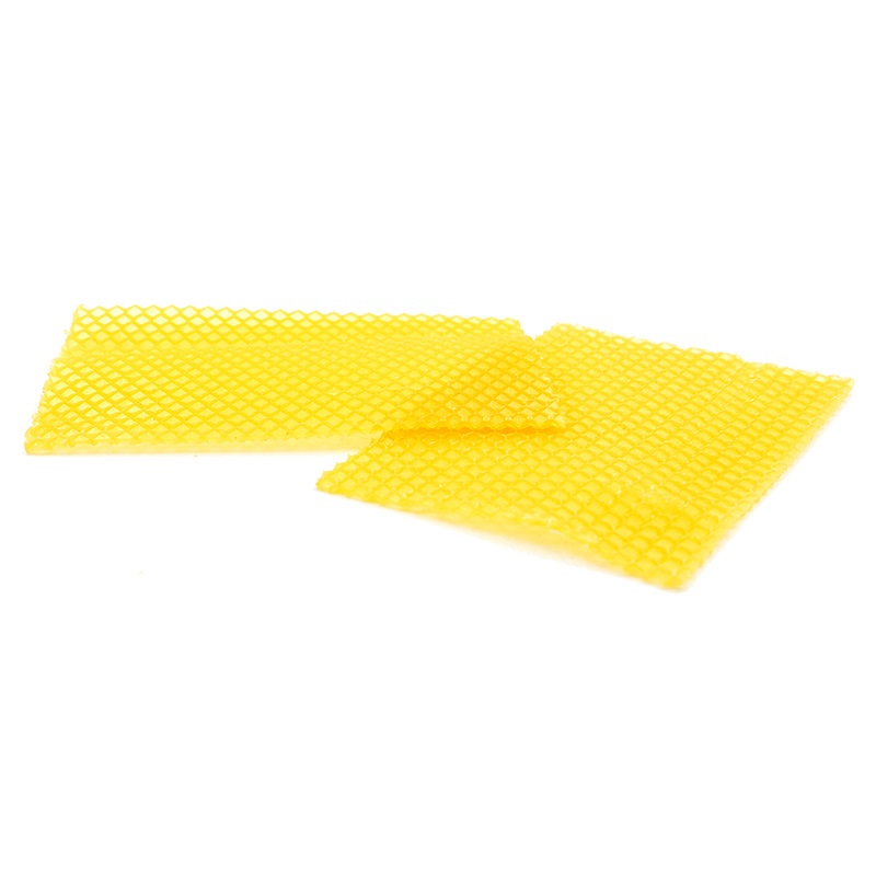 Natural Clean Yellow Beeswax Foundation Sheet Honeycomb Sheet