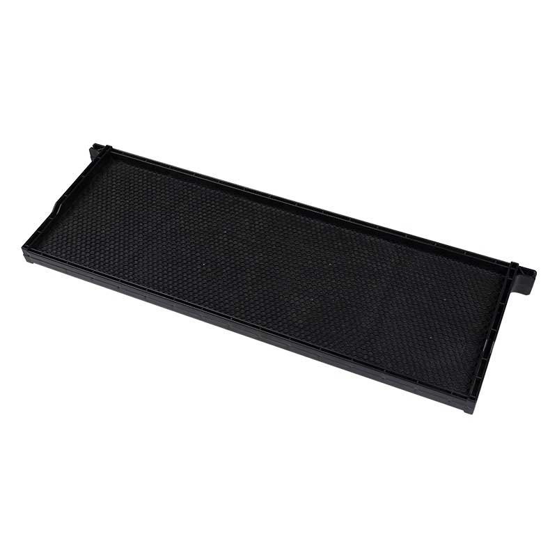 Beekeeping Tools Black Short Unibody Bee Frame Plastic Foundation Sheet Honey Comb Frame