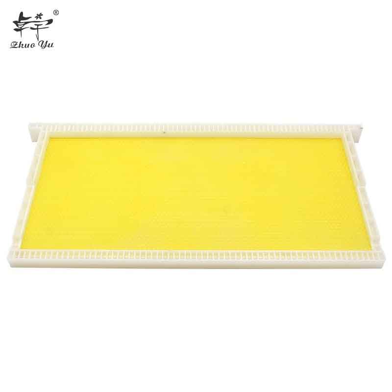 Hot Sale Beekeeping Frame Sheet Plastic Bee Foundation Langstroth Beehive Bee Frame with Plastic Sheet