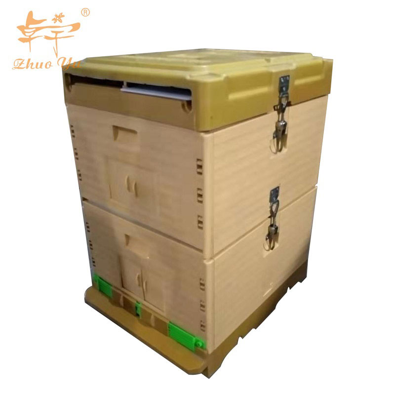 Beekeeping Equipment Plastic Polystyrene Bee Hives Langstroth Plastic Beehive For Apis Mellifera