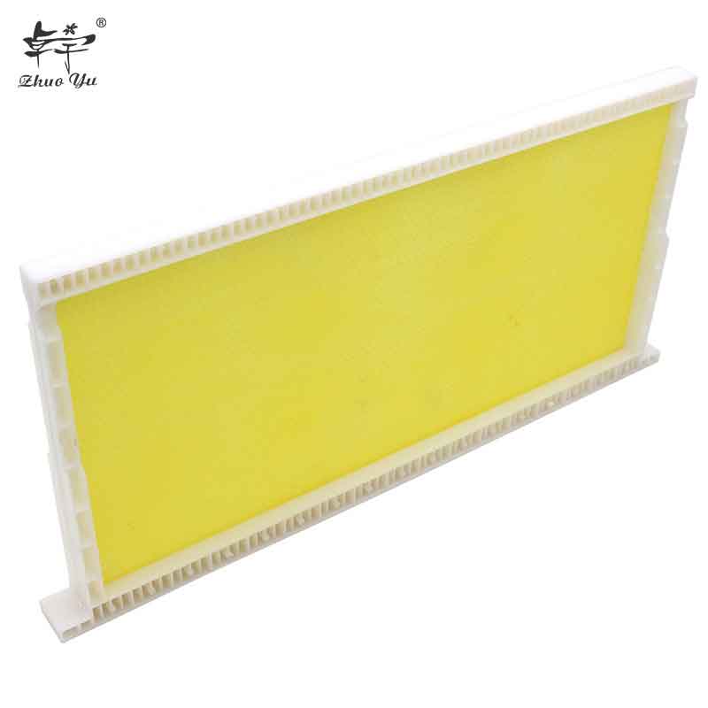 Hot Sale Beekeeping Frame Sheet Plastic Bee Foundation Langstroth Beehive Bee Frame with Plastic Sheet