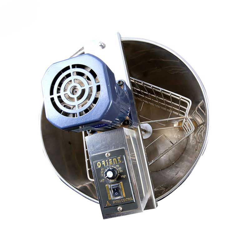 3 frames electrical honey extractor