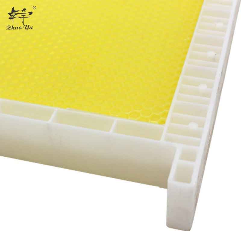 Hot Sale Beekeeping Frame Sheet Plastic Bee Foundation Langstroth Beehive Bee Frame with Plastic Sheet