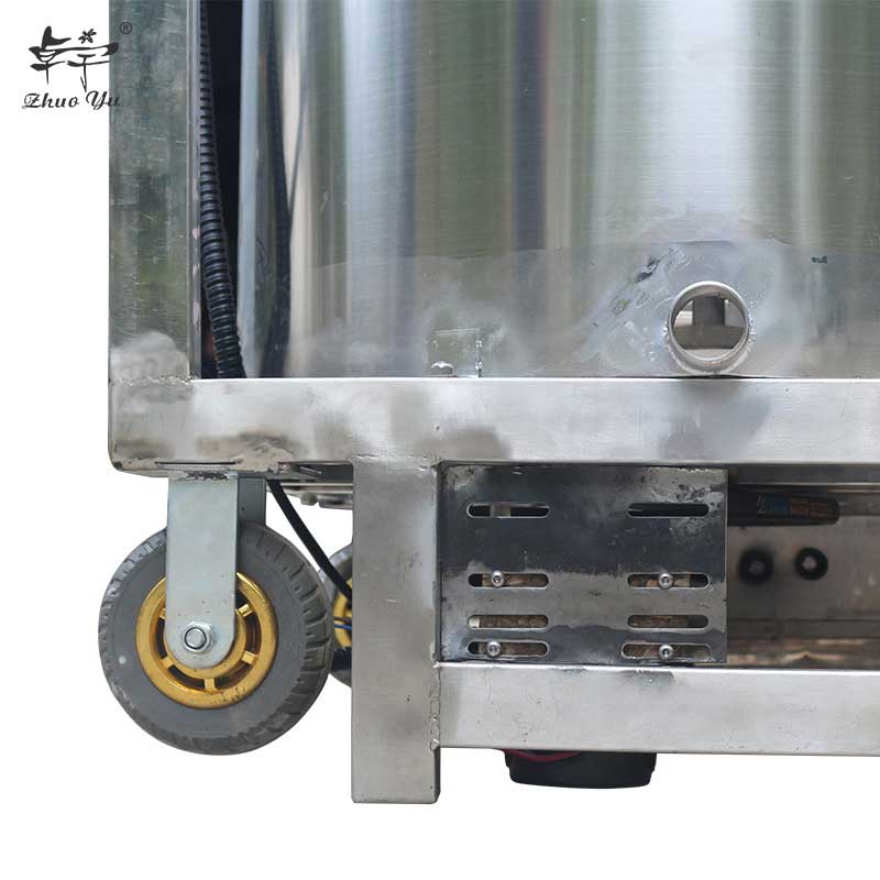 Hot Sale Honey Making Machine 8 Frames Manual/Electric Seamless Stainless Steel Honey Extractor