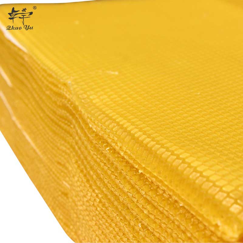 beeswax foundation sheet