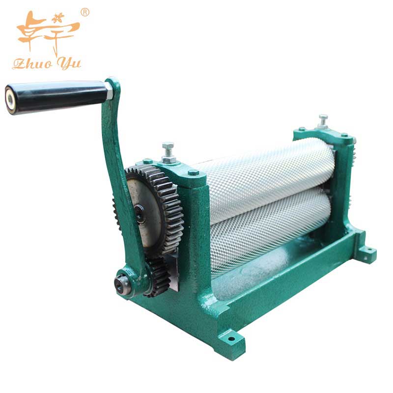 New Manual Aluminium Alloy Stamping Beeswax Foundation Sheet Machine/Automatic Electric Beeswax Comb Foundation Rolling Machine