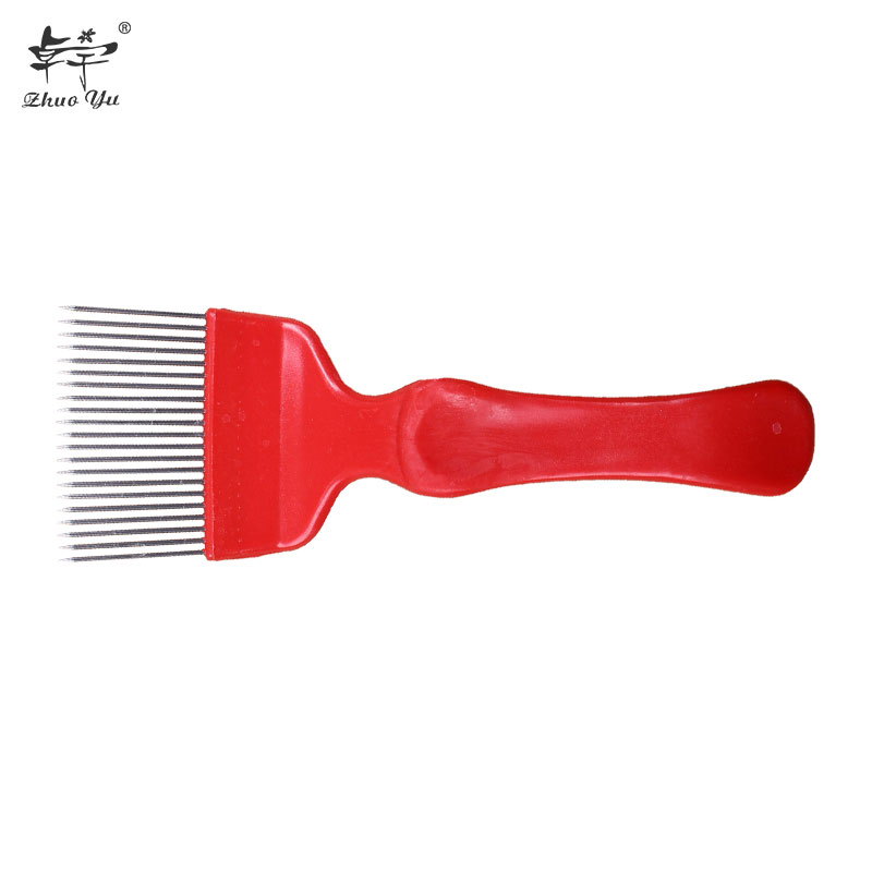 Needle uncapping fork red 