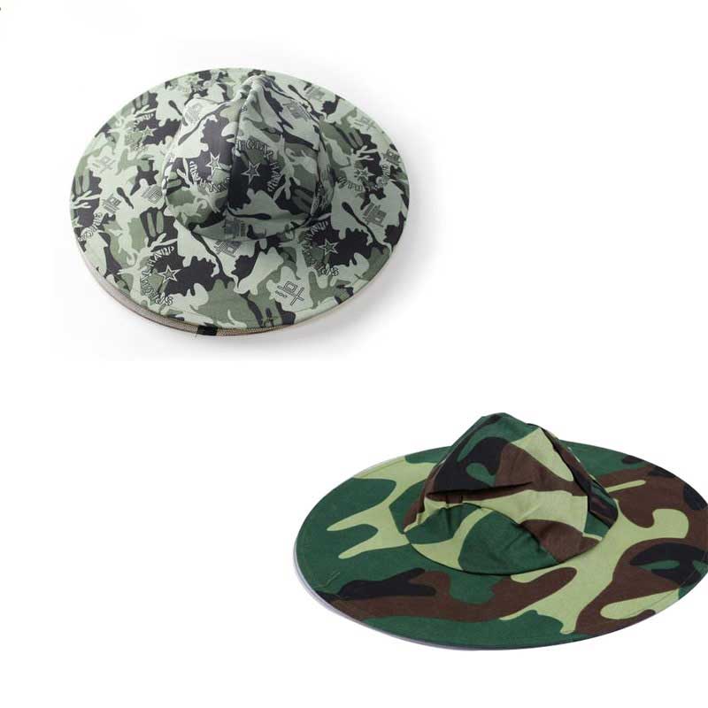 Camouflage beekeeping hat