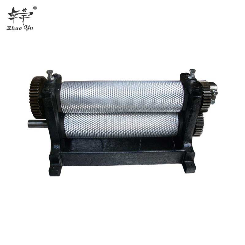 New Manual Aluminium Alloy Stamping Beeswax Foundation Sheet Machine/Automatic Electric Beeswax Comb Foundation Rolling Machine