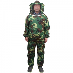 camouflage-beekeeping-suit-1 Beekeeping Tools Camouflage full Body Customized Work Anti-bee suit Breathable beekeeper suit