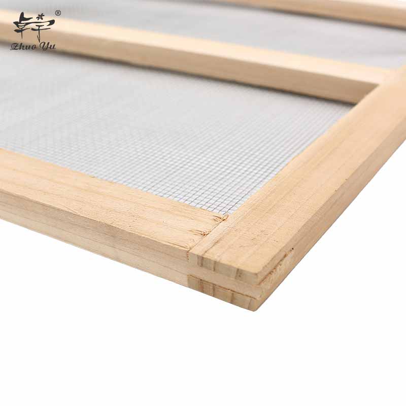 2022 Gauze Cover Beehive Auxiliary Cover Iron Sand Cover Bee Mesh Cover Gauze Cover Frame Bee Cloth Cover Beekeeping Tools