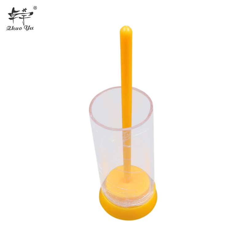 Bee Queen Mark Bottle Transparent Plastic Marking Tube Environment Security Beekeeping Tools Suitable for Beekeeper Garden Catch