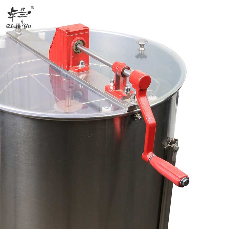 Manual 4 frames honey extractor