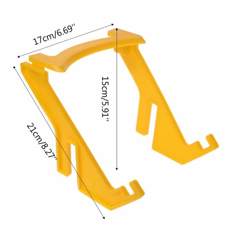 Honey bucket bracket