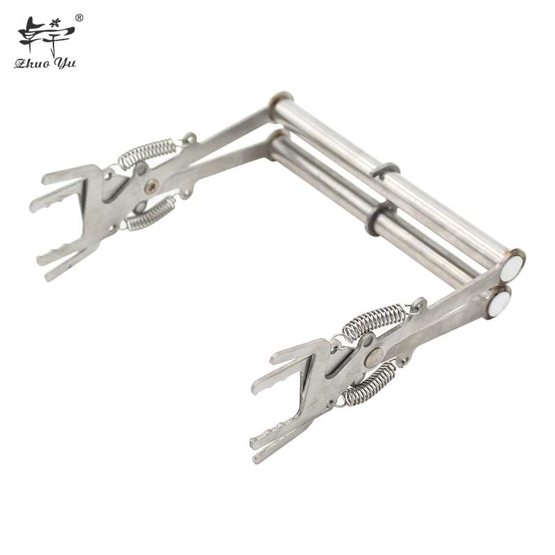 Stainless Steel Fine Beehive Frame Holder Nesting Capture Frame Grip Beekeeping Accessories Increase Honey Bee Equipments