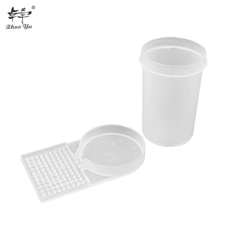 Beekeeping Bee Feeder Honey Bee Feeders Drinking Water Waterer Watering Bees Tools Supplies Feeding Plastic bee Drinker Tool