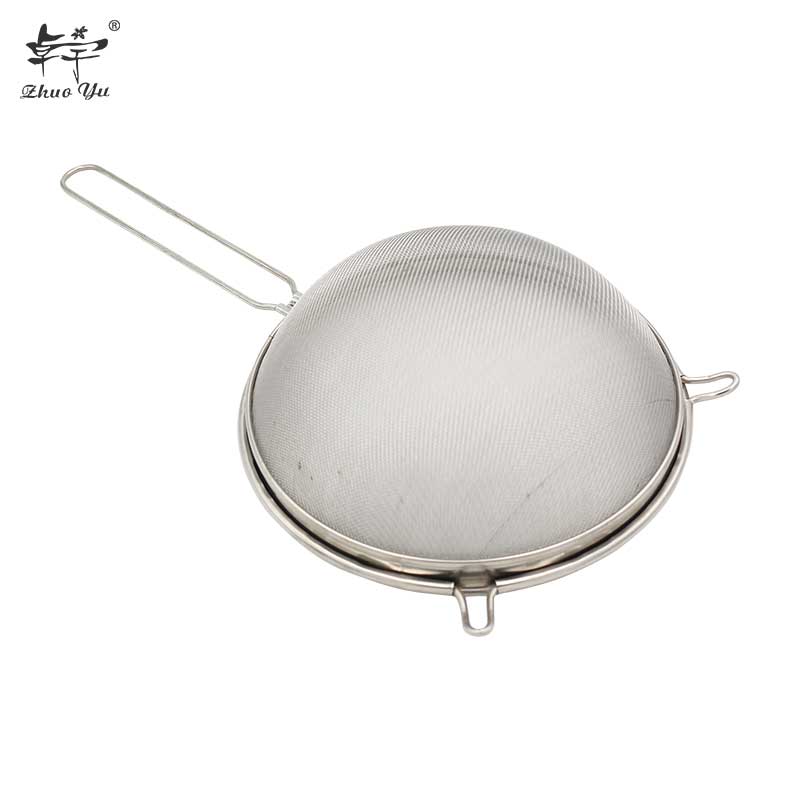 Reusable Bee Honey Filter Stainless Steel Honey Strainer Screen Mesh Filter For Beekeeper Beekeeping Tools