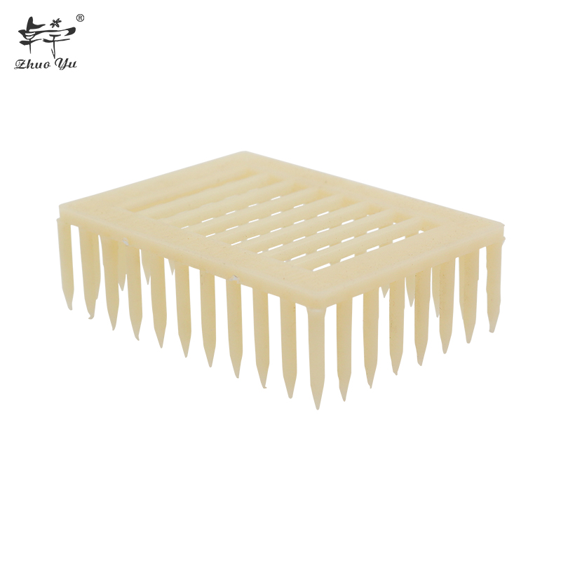 Needle Type Queen Bee Cage Queen Marker Cage Beekeeping Cells Room Rearing Plastic Rectangle Beekeeper Tool Suppliers