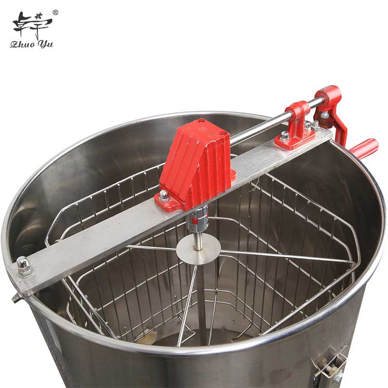 Manual 4 frames honey extractor