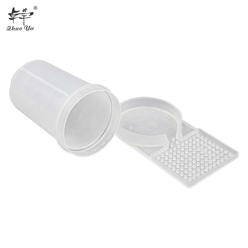 Beekeeping Bee Feeder Honey Bee Feeders Drinking Water Waterer Watering Bees Tools Supplies Feeding Plastic bee Drinker Tool