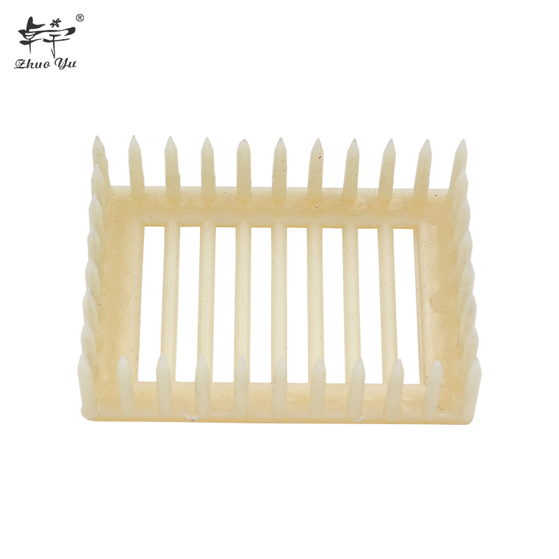 Needle Type Queen Bee Cage Queen Marker Cage Beekeeping Cells Room Rearing Plastic Rectangle Beekeeper Tool Suppliers