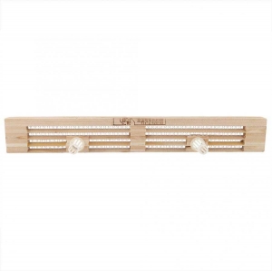 木框带孔脱粉器-4 3/4/5/6/7 Rows Pollen Trap Tools With Hole Wooden Beekeeping Pollen Trap Equipment Tools