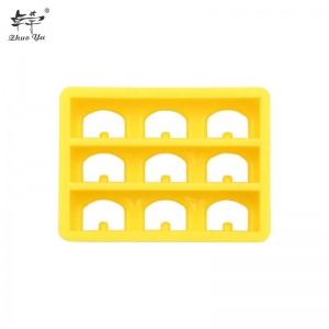 九孔博雅巢门-3 Apis Mellifera Bees 9 Holes Nest Door Entrance for Beekeeping Beehive Door Holde Appliance Escape Preventer