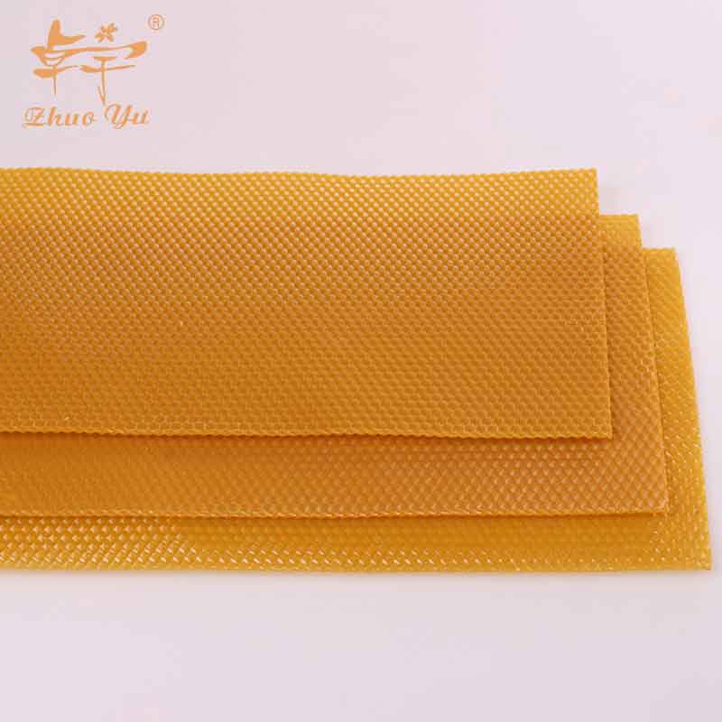 beeswax foundation sheet