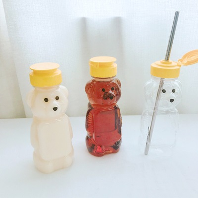 Plastic Bear Honey Bottle